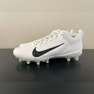 Size 14 Nike Alpha Menace Pro 2 Low White Football Cleats NWB CV6477-100